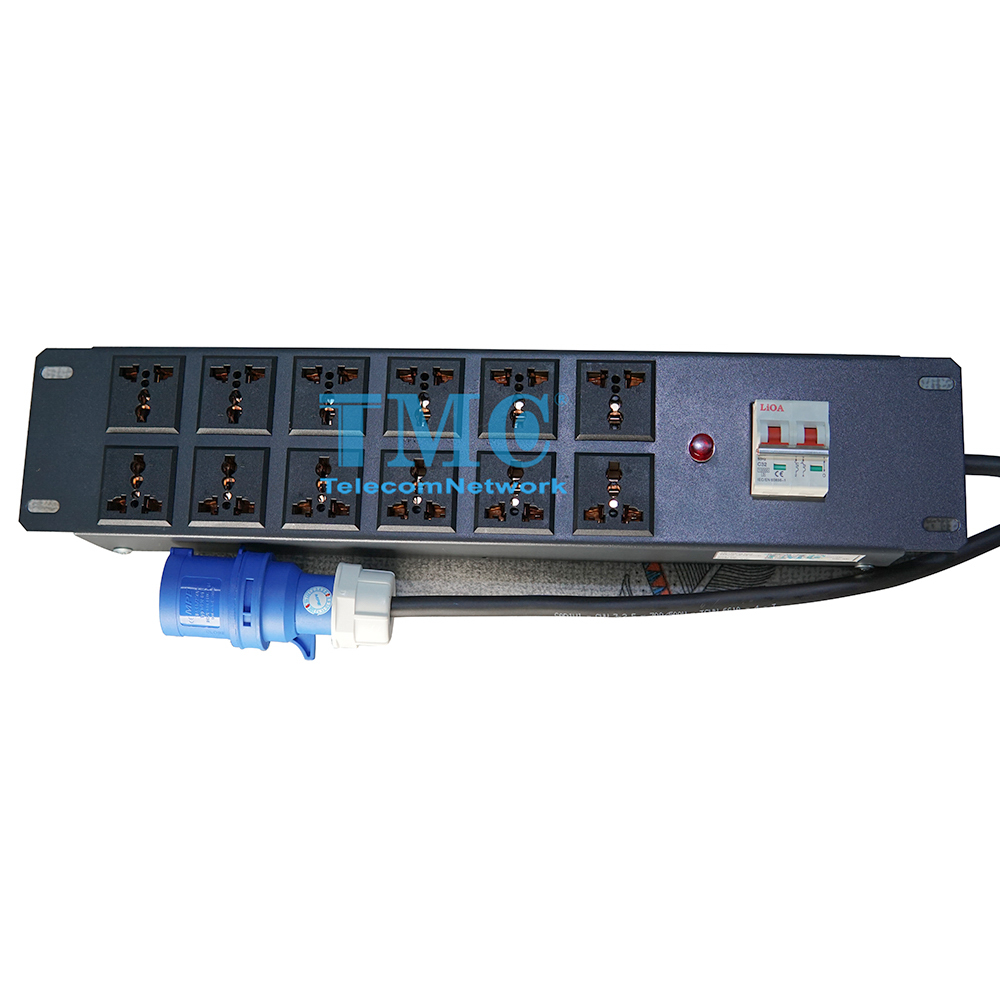 12 port 2u có jack cong nghiep