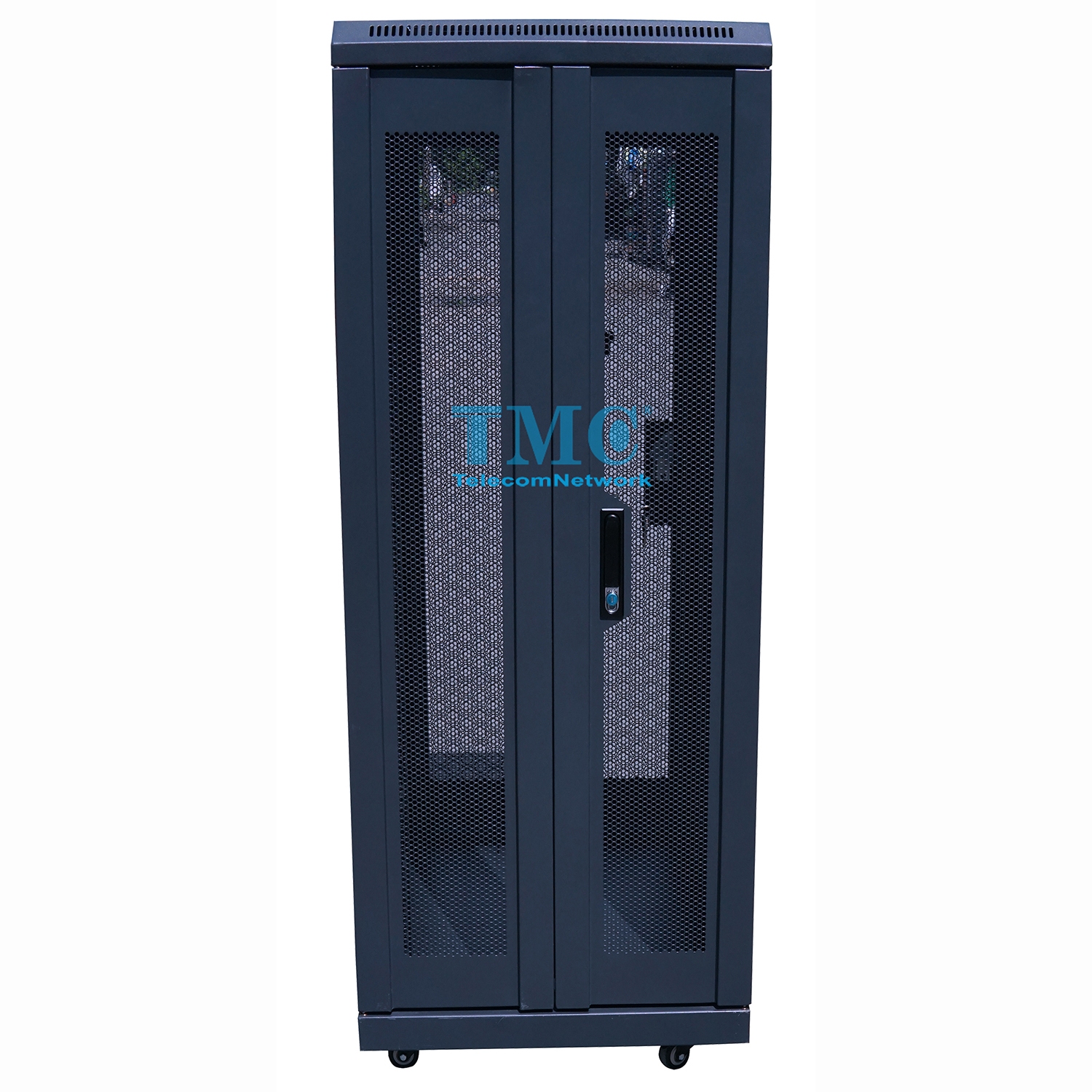 Tủ Mạng 27U Sâu D600 2 Cánh Trước – TMC RACK 19’’