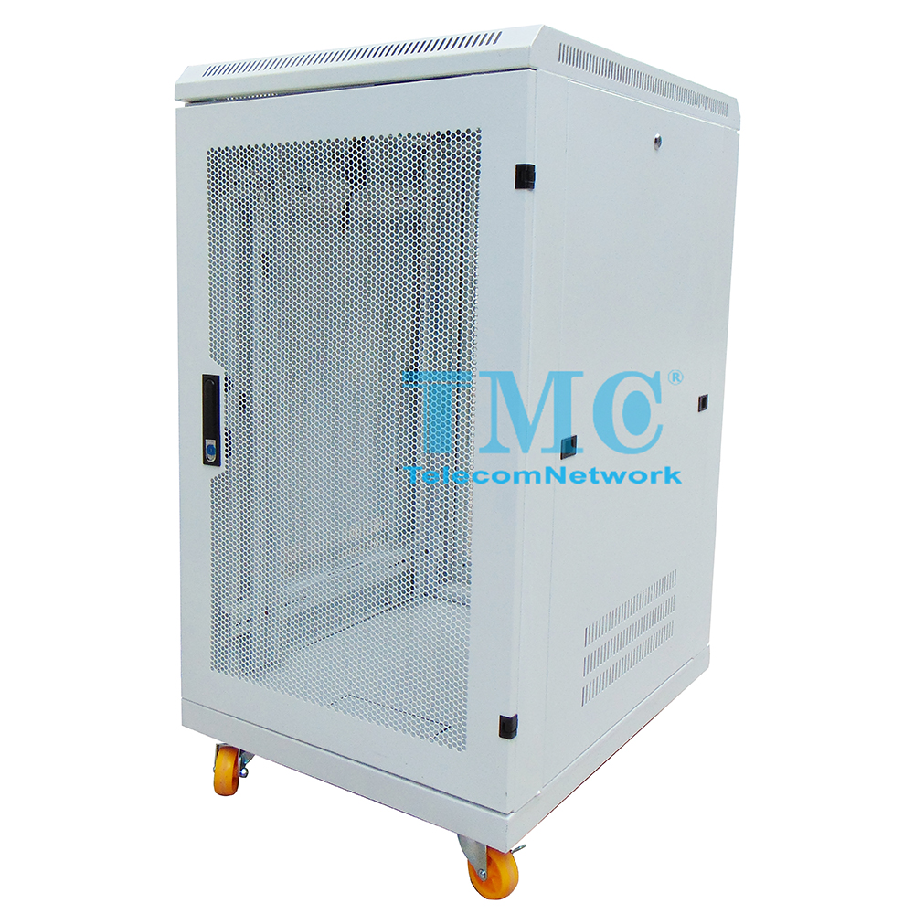 Tủ mạng 20U Sâu D600 Ghi Lưới – TMC RACK 19’’