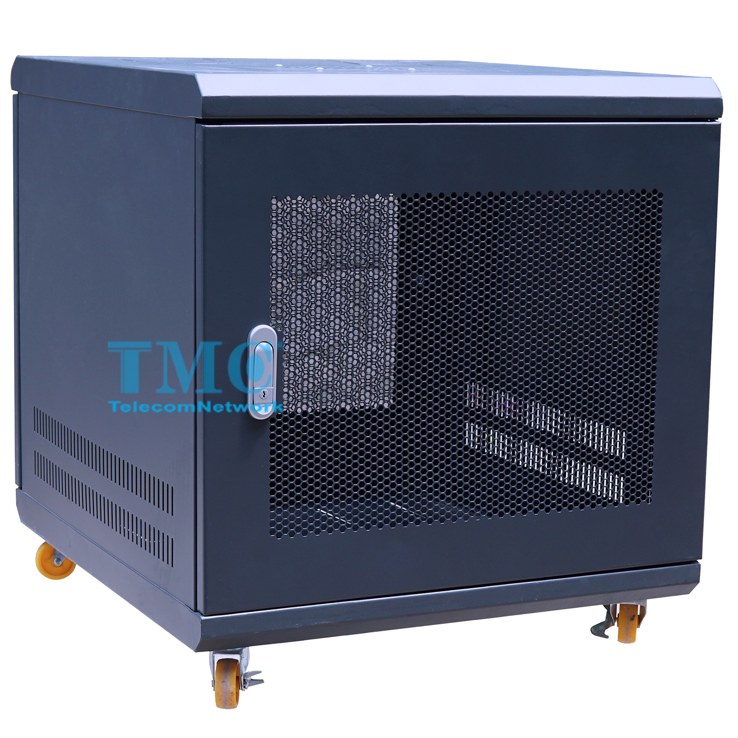 Tủ Mạng 10U Để Đất Sâu D600 Đen Lưới – TMC RACK 19’’ thumb