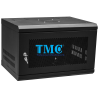 Tủ Mạng 6U Treo Tường D600, Cửa Lưới, Màu Đen – TMC Rack 19"
