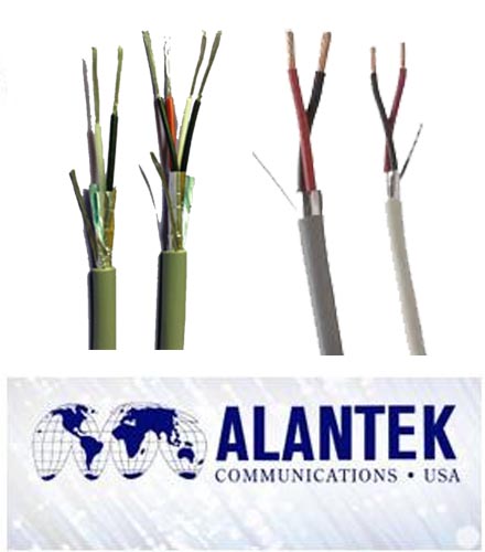 Alantek audio/control 22AWG, 1 pair cable (500m/rl)