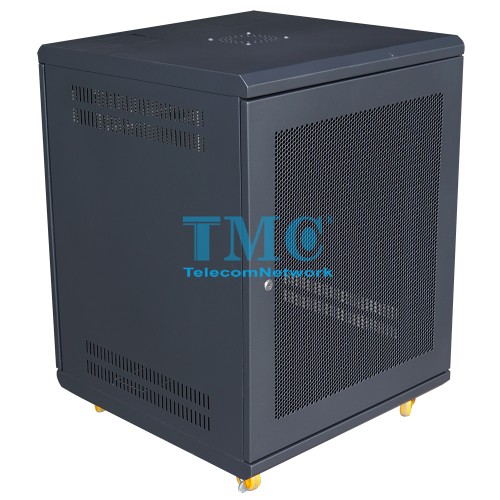 Tủ Mạng 15U Sâu D600 Đen Lưới – TMC RACK 19’’